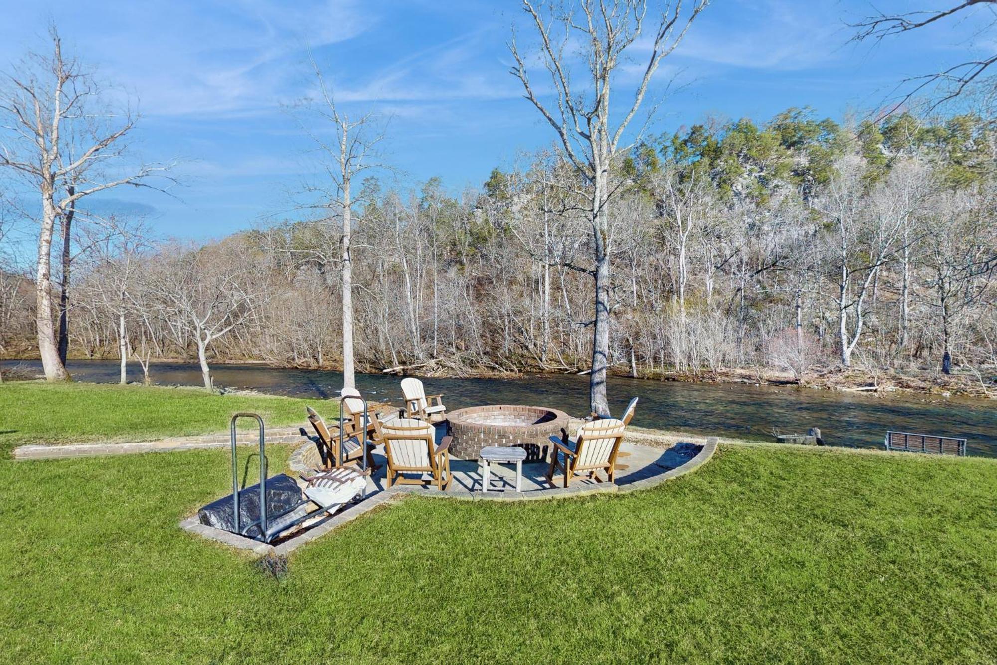 Little River Loft & Riverfront Gem Townsend Exteriör bild
